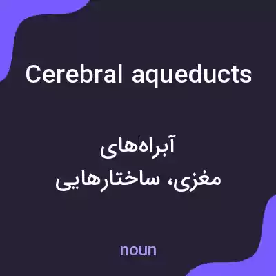 معنی cerebral aqueducts به فارسی معنی cerebral aqueducts به فارسی