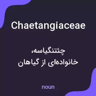 معنی chaetangiaceae به فارسی معنی chaetangiaceae به فارسی