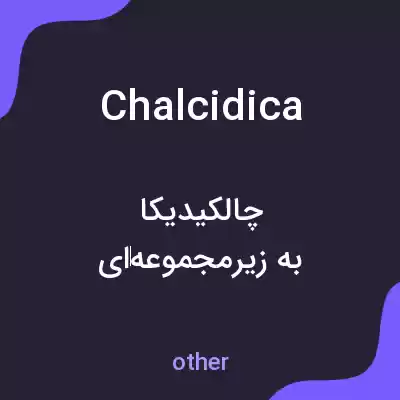 معنی chalcidica به فارسی معنی chalcidica به فارسی