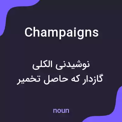 معنی champaigns به فارسی معنی champaigns به فارسی