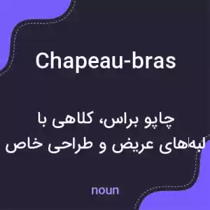 معنی chapeau-bras به فارسی معنی chapeau-bras به فارسی