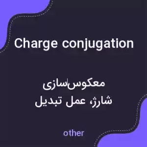 معنی charge conjugation به فارسی معنی charge conjugation به فارسی