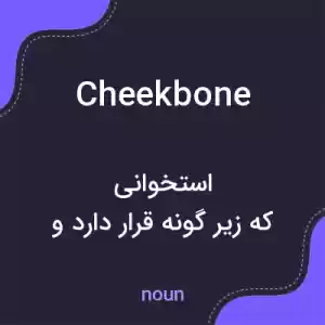 معنی cheekbone به فارسی معنی cheekbone به فارسی
