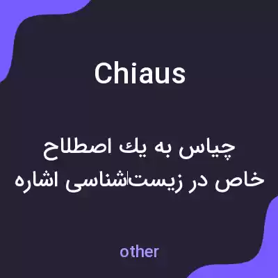 معنی chiaus به فارسی معنی chiaus به فارسی