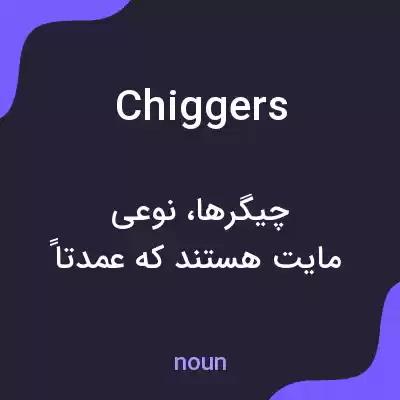 معنی chiggers به فارسی معنی chiggers به فارسی