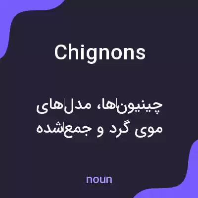 معنی chignons به فارسی معنی chignons به فارسی
