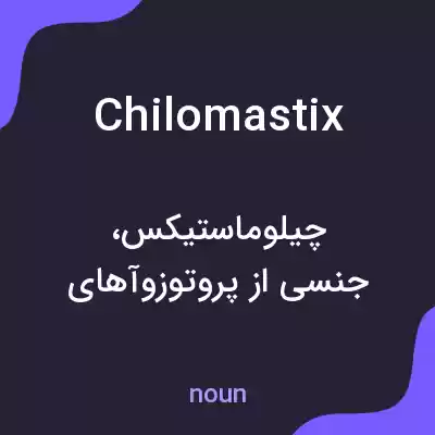 معنی chilomastix به فارسی معنی chilomastix به فارسی