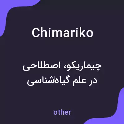 معنی chimariko به فارسی معنی chimariko به فارسی