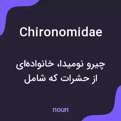 معنی chironomidae به فارسی معنی chironomidae به فارسی