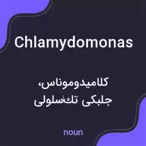 معنی chlamydomonas به فارسی معنی chlamydomonas به فارسی