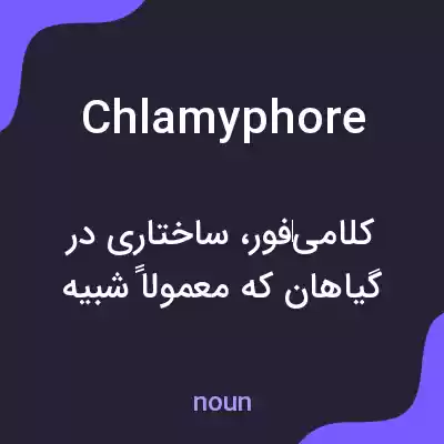معنی chlamyphore به فارسی معنی chlamyphore به فارسی