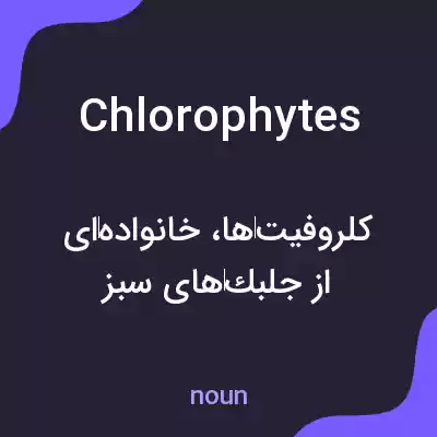 معنی chlorophytes به فارسی معنی chlorophytes به فارسی