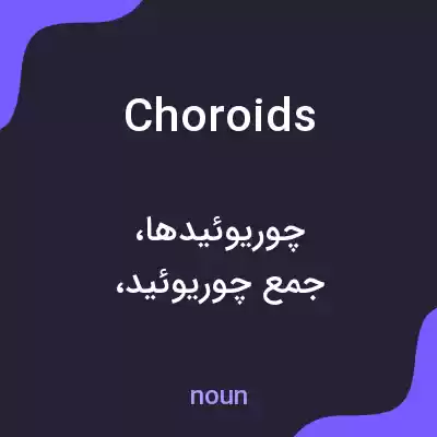 معنی choroids به فارسی معنی choroids به فارسی