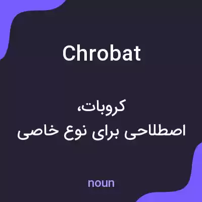 معنی chrobat به فارسی معنی chrobat به فارسی
