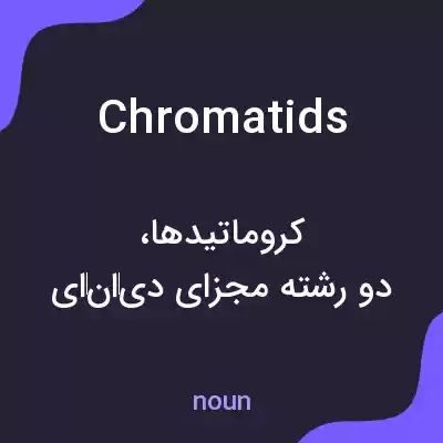 معنی chromatids به فارسی معنی chromatids به فارسی