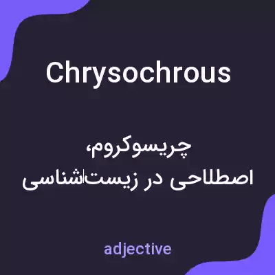 معنی chrysochrous به فارسی معنی chrysochrous به فارسی