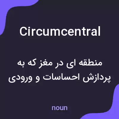 معنی circumcentral به فارسی معنی circumcentral به فارسی