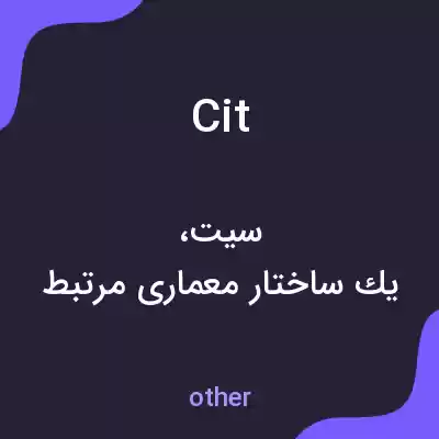 معنی cit به فارسی معنی cit به فارسی