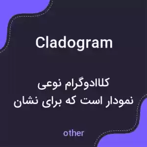 معنی cladogram به فارسی معنی cladogram به فارسی