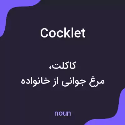 معنی cocklet به فارسی معنی cocklet به فارسی