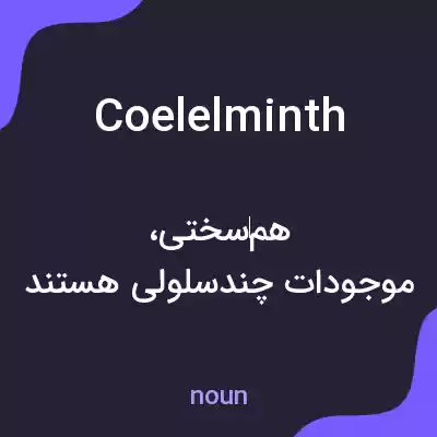 معنی coelelminth به فارسی معنی coelelminth به فارسی