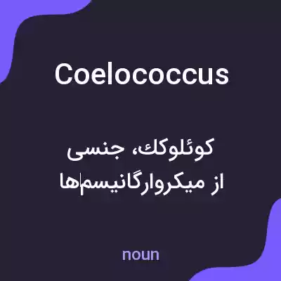 معنی coelococcus به فارسی معنی coelococcus به فارسی