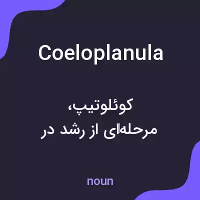 معنی coeloplanula به فارسی معنی coeloplanula به فارسی
