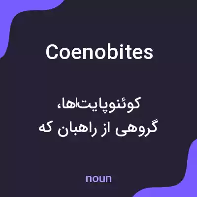 معنی coenobites به فارسی معنی coenobites به فارسی