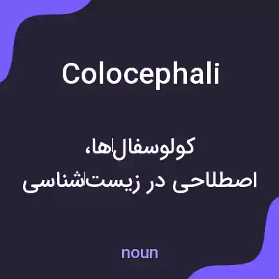 معنی colocephali به فارسی معنی colocephali به فارسی