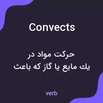 معنی convects به فارسی معنی convects به فارسی