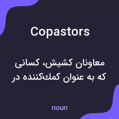 معنی copastors به فارسی معنی copastors به فارسی