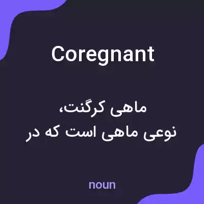 معنی coregnant به فارسی معنی coregnant به فارسی