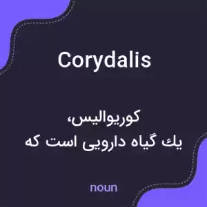 معنی corydalis به فارسی معنی corydalis به فارسی