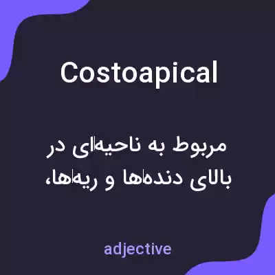 معنی costoapical به فارسی معنی costoapical به فارسی