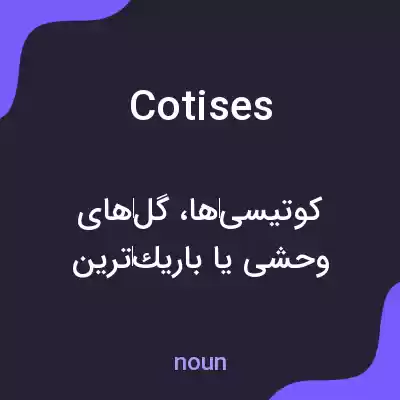 معنی cotises به فارسی معنی cotises به فارسی