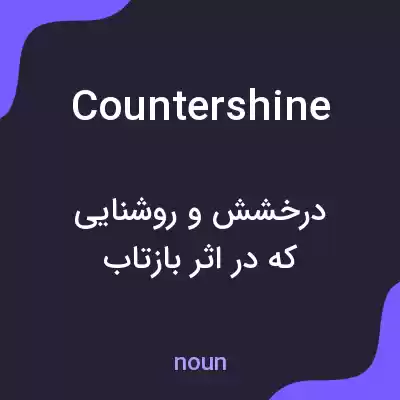 معنی countershine به فارسی معنی countershine به فارسی
