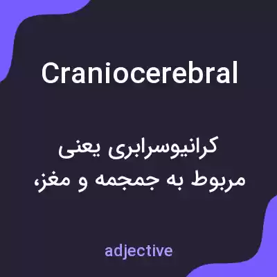 معنی craniocerebral به فارسی معنی craniocerebral به فارسی