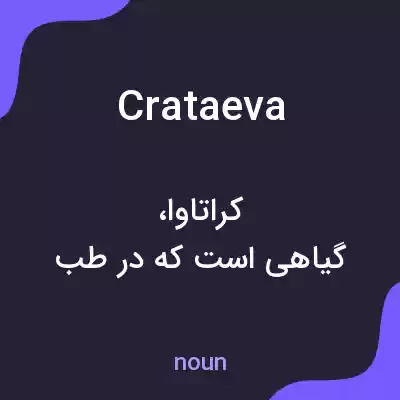 معنی crataeva به فارسی معنی crataeva به فارسی