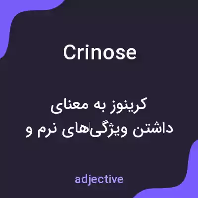 معنی crinose به فارسی معنی crinose به فارسی