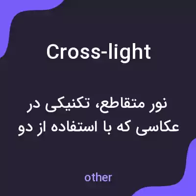 معنی cross-light به فارسی معنی cross-light به فارسی