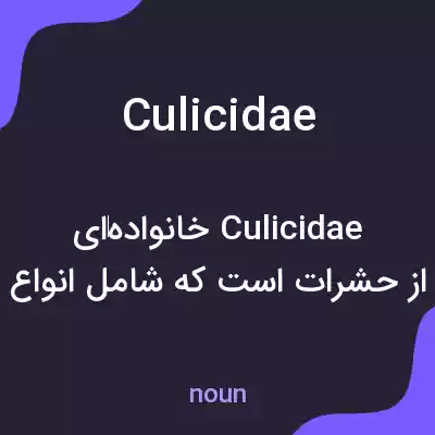 معنی culicidae به فارسی معنی culicidae به فارسی