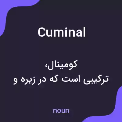 معنی cuminal به فارسی معنی cuminal به فارسی