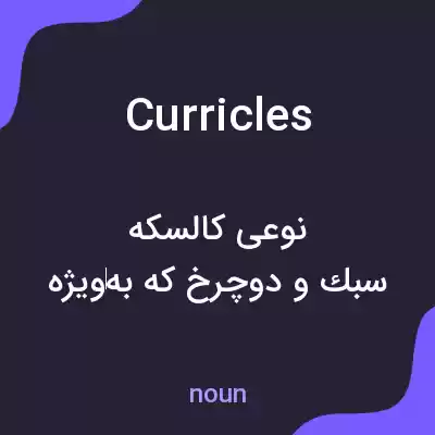 معنی curricles به فارسی معنی curricles به فارسی