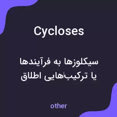 معنی cycloses به فارسی معنی cycloses به فارسی