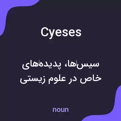 معنی cyeses به فارسی معنی cyeses به فارسی