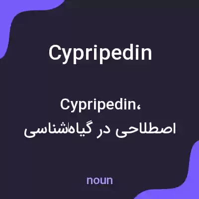 معنی cypripedin به فارسی معنی cypripedin به فارسی