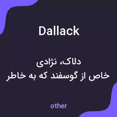معنی dallack به فارسی معنی dallack به فارسی