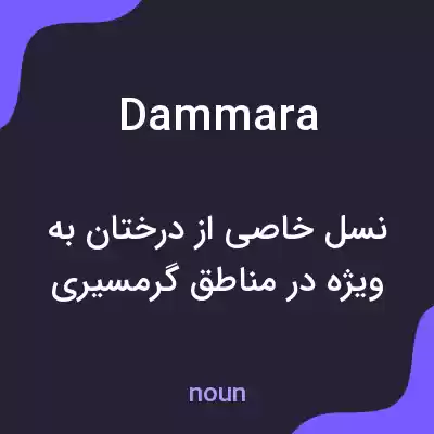 معنی dammara به فارسی معنی dammara به فارسی