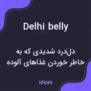 معنی delhi belly به فارسی معنی delhi belly به فارسی