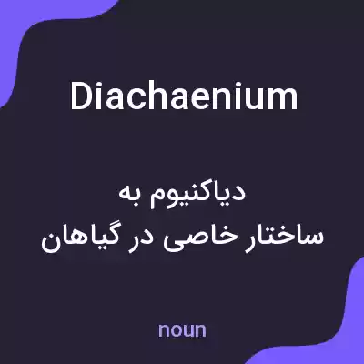 معنی diachaenium به فارسی معنی diachaenium به فارسی